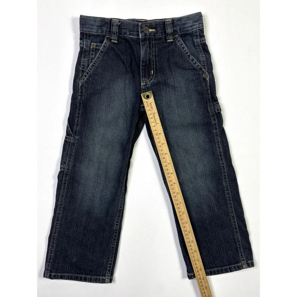 Wrangler Jeans Boys 5 Regular Carpenter Blue Denim Youth Cowboy
